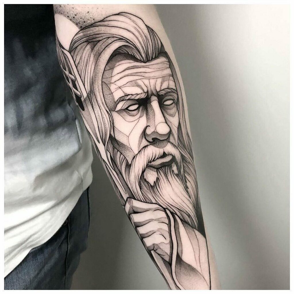 Gandalf tattoo ideas photos