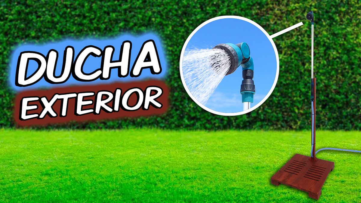 Disfruta al máximo de tu terraza, #jardin o azotea 🏠☀️ con esta #ducha casera 😁🚿 bit.ly/35fkjiW #diy #bricolaje