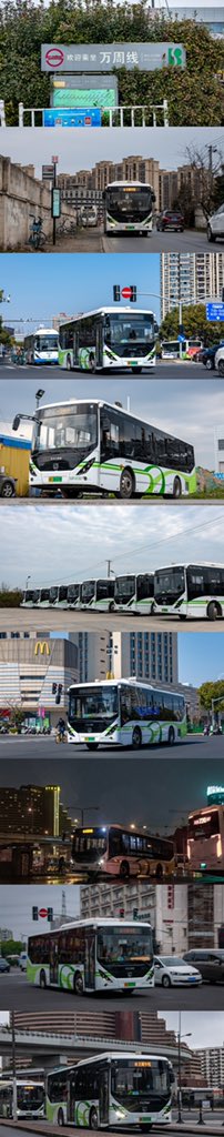 ConcordeLFPG's tweet photo. Shanghai bus: WanZhou Line, Which used to be WanYe Line. This line I have taken for many years,and here are 30 buses numbering S0P-0148 to S0P-0177. https://t.co/p0IATsmmj5