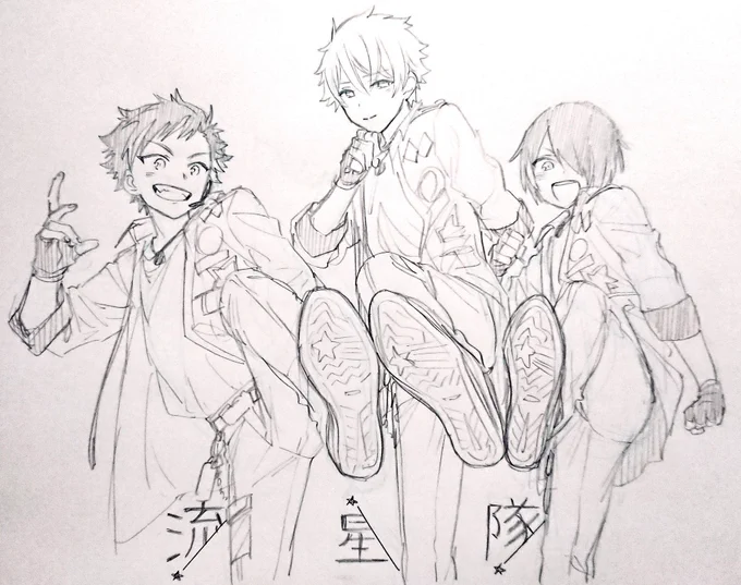 ありがとモーターショウNとM!…的なのを描こうとして力尽きてぐちゃぐちゃになってしもうた 