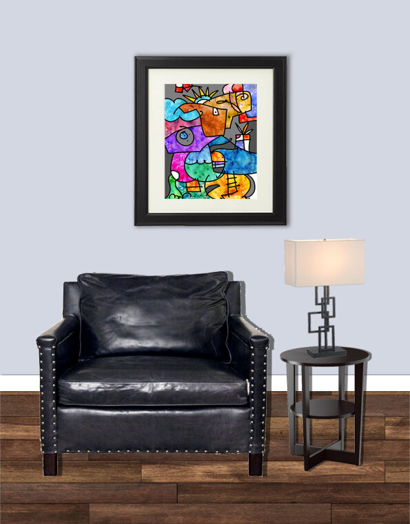 smoothinks's tweet image. Paint your surroundings with fun and colorful Smooth Inks art prints! High quality giclée prints available now on smoothinks.com.

#ArtistOnTwitter #trendingtopic #paintings #style