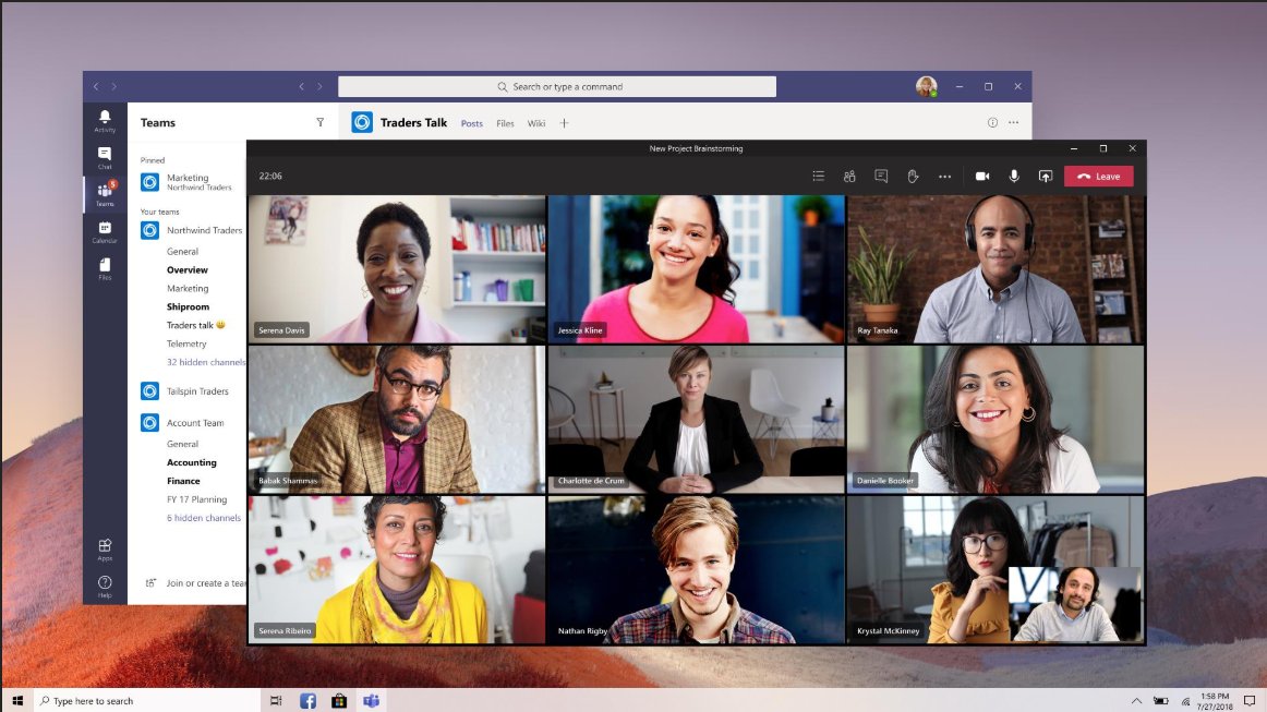 It's coming in June! 3x3 video in #MicrosoftTeams! Best Message Center announcement this week!
