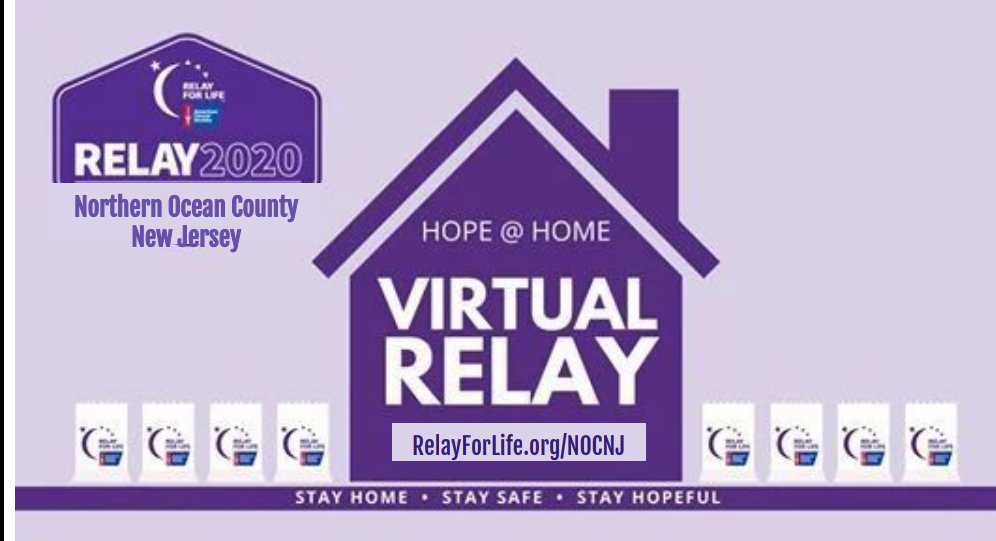 rflofnocnj's tweet photo. Join us for our Virtual Relay For Life on June 12th! You can still help ACS fund their mission and support people in our own community!! Register and donate what you can- https://t.co/SKEVOmLyIF #stillattackingcancer #hope #MakeADifference https://t.co/Nd1EbLoFsf