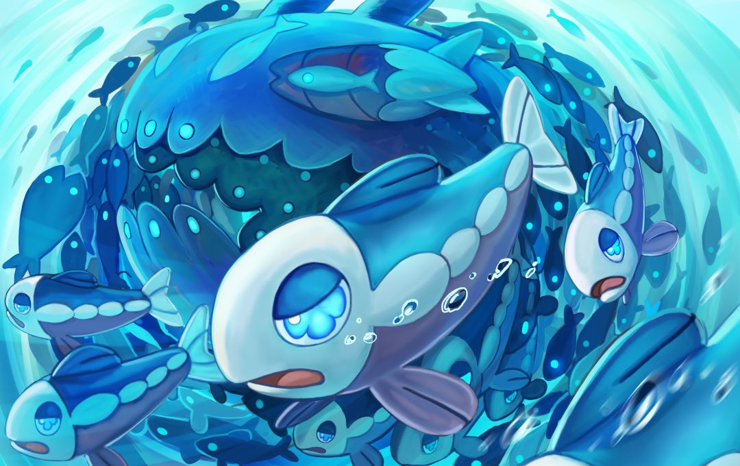 Twitter 上的 あかみ ポケカigp2 イラスト ヨワシとザシアンでイラコン参加してました 落ちてしまいましたが楽しく描かせていただきました T Co Ykmth8e0f8 Twitter