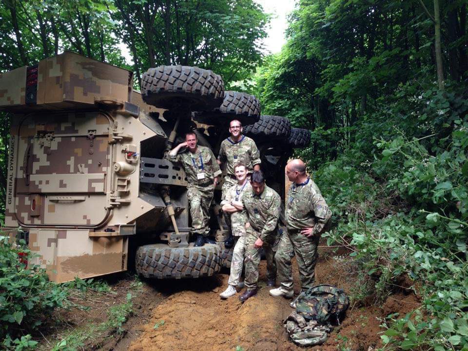 TheDeadDistrict's tweet photo. General Dynamics UK LAV III (Mechanized Infantry Vehicle).
The vehicle rolled over during the trials at 2014.
#GDMIV #LAV #APC #UnitedKingdom #GDLS https://t.co/HouqqSjrm1