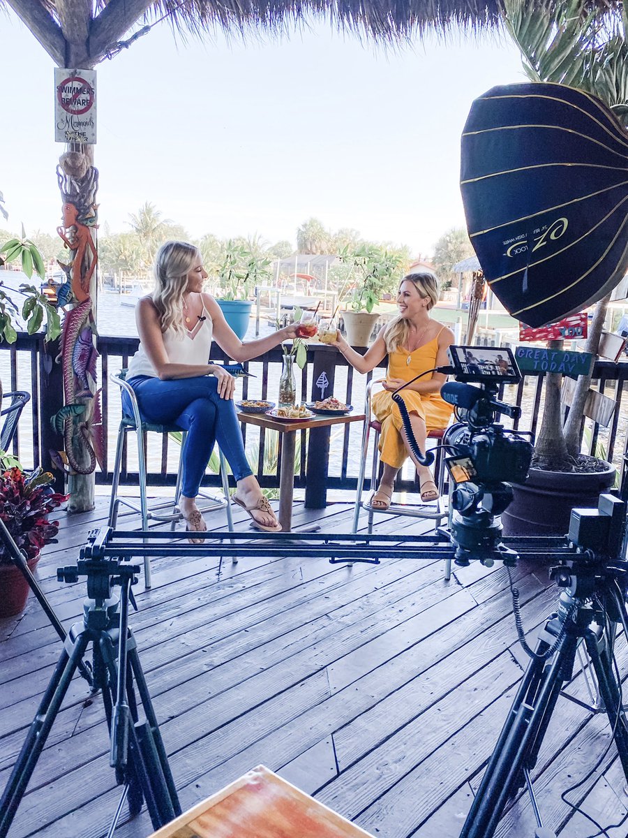 janaangeltv's tweet photo. Couldn’t be happier that my #firstfloridafriend @sarahschreib could join me on @livinglocalfl.tv ! I can’t wait to share her story.
🌟 Her words to live by: “Go for it, life is not a dress rehearsal”
#livinglocal #livinglocaltv #sarahschreiber #sarahschreiberwwe #localladies https://t.co/yxW2dsk34i