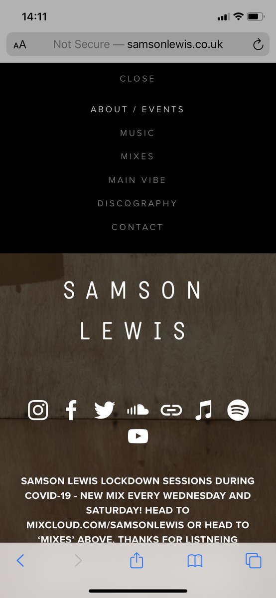 Discography now available on samsonlewis.co.uk can’t believe I’ve released nearly 100 tracks!