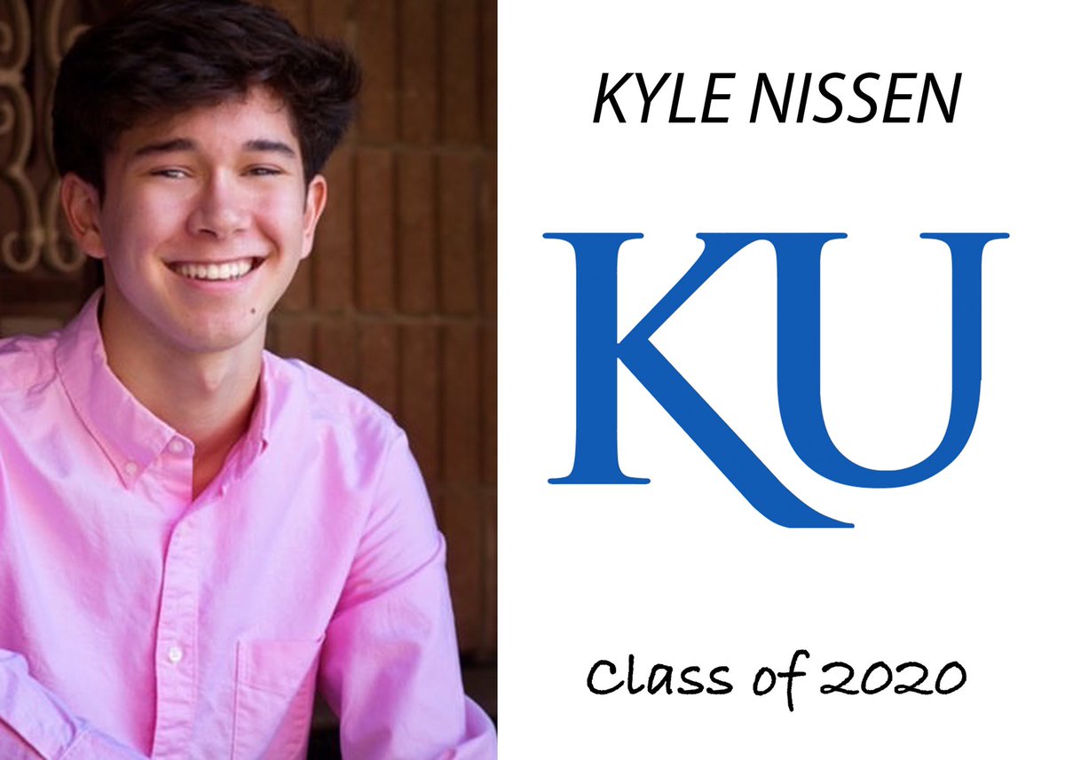 BVW2020's tweet photo. Kyle Nissen! He will attend KU in the fall and plans on majoring in microbiology https://t.co/oesfG6tO3W