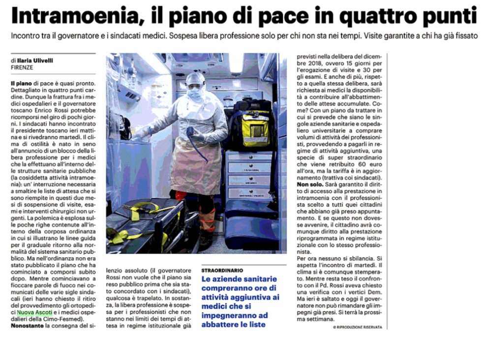 Chiediamo il ritiro del provvedimento. #ortopedici #COVID19italia #sanita #NuovaAscoti