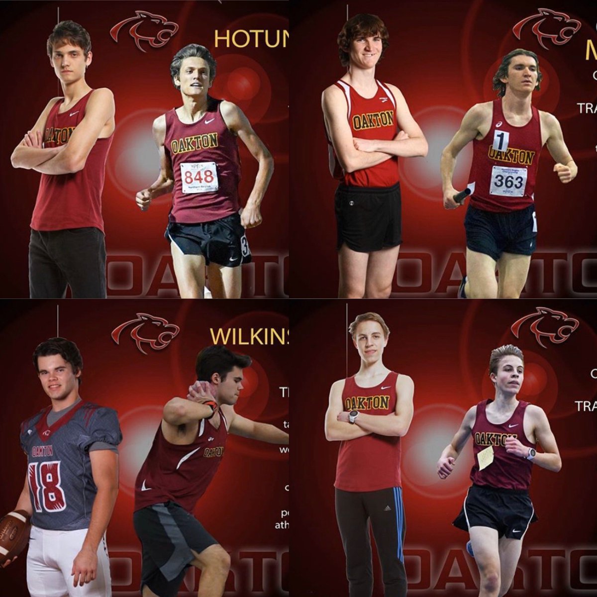 OaktonHS's tweet photo. Class of 2020 Senior Athletes of the week! Looking forward to all the great things you will do as you move on to your next adventure! 💛 @oaktonathletics #ohstogether https://t.co/3VXrd0aEuG