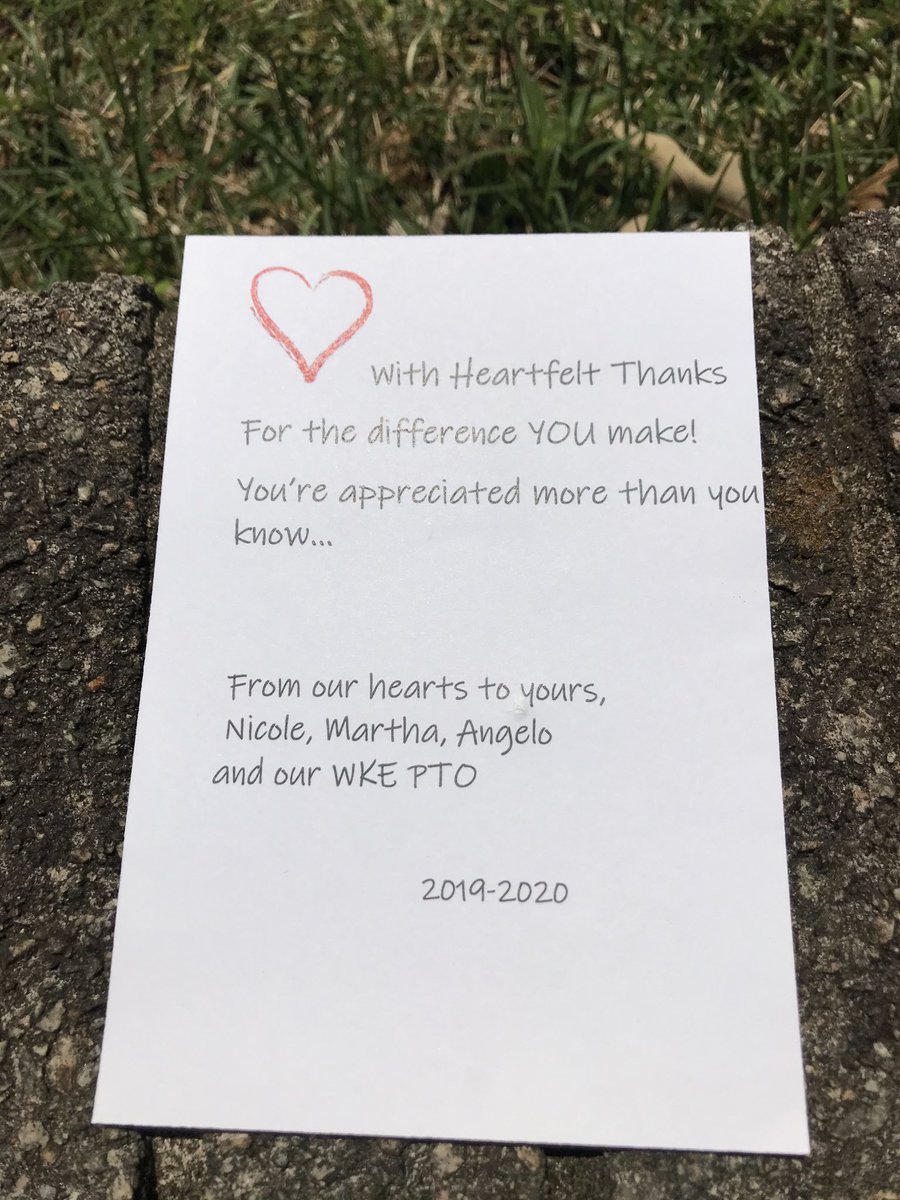 dsarazen's tweet photo. Thanks, we appreciate you too! ⁦@WhiteKnollElem⁩ ⁦@WKEpto⁩ https://t.co/fs6PQAQISb