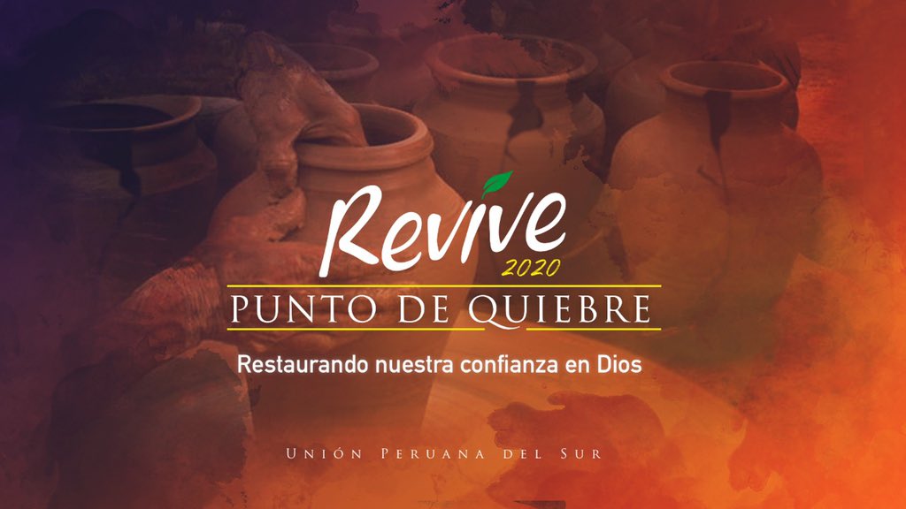 “Del concepto que tú tengas de Dios, dependerá como enfrentas la tormenta” Pr. Enzo Chávez. 
#REVIVE #PuntoDeQuiebre