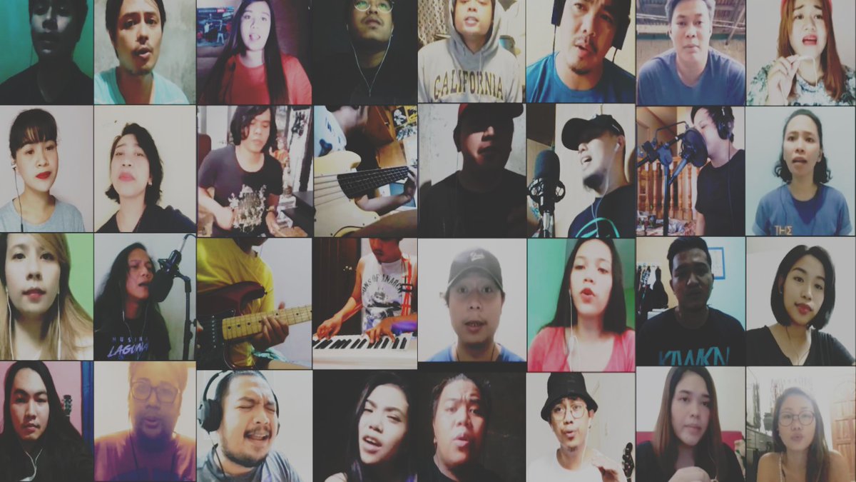 musikalaguna's tweet photo. TATSULOK | QUARANTINE SESSION OF 32 ARTISTS!🔺️🇵🇭
Please watch in Youtube for better video quality.
https://t.co/U8LOy5Oymw
#QuarantineSessions #OnlineJAM #StayHomeStaySafe #WePlayAsOne #WeSingAsOne #WeHealAsOne #WeAreMusikaLaguna 🙏🇵🇭 https://t.co/xQ3YZdLaTb