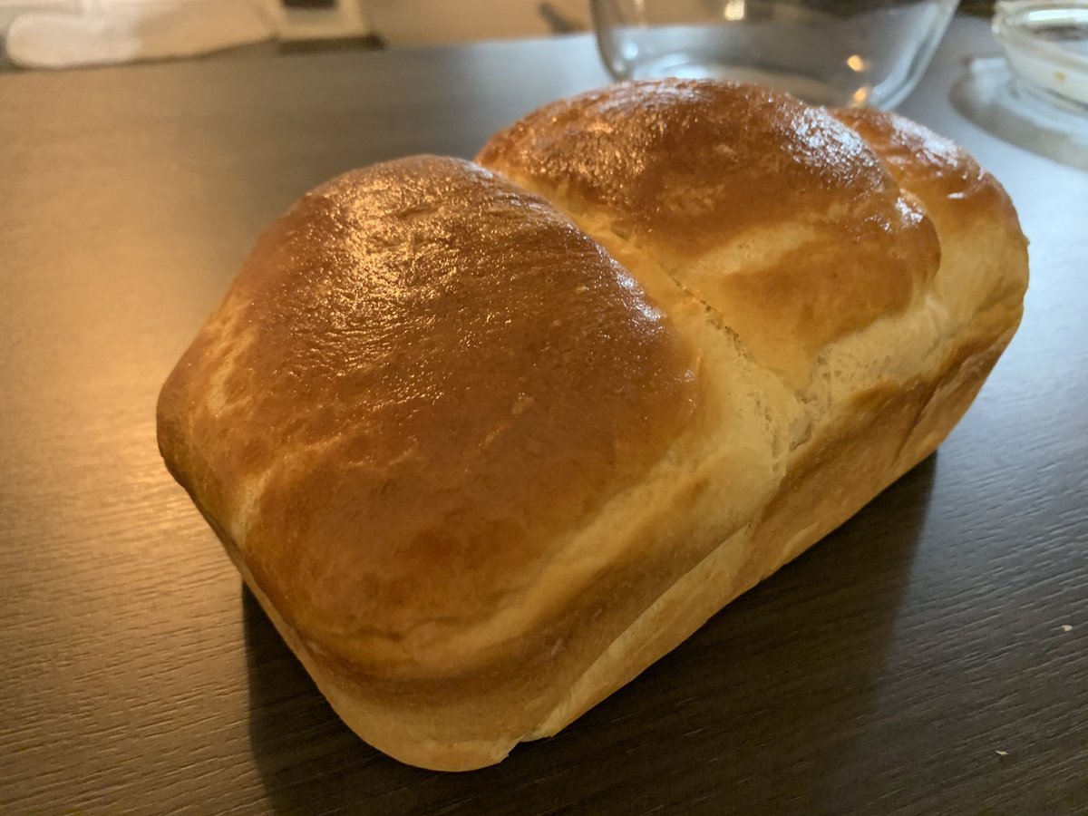 thompsonp1's tweet photo. Struggle the last couple of days with the uncertainty of what the future holds, so decided to home bake, went a bit mad morning of homemade crumpets followed by sourdough, Japanese Milk bread and for our NHS a few loaves of sticky glazed earl grey malt loaf, #tomorrowanotherday https://t.co/J3qLkGFFdG