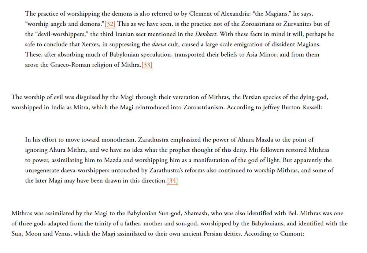 The early Kabbalists were known to the ancient world as “Magi” and falsely believed to be heirs of Zoroaster prophet of the Persian religion of Zoroastrianism. Zoroastrianism is believed to have been originally monotheistic but to have later been modified by its priests, the Magi