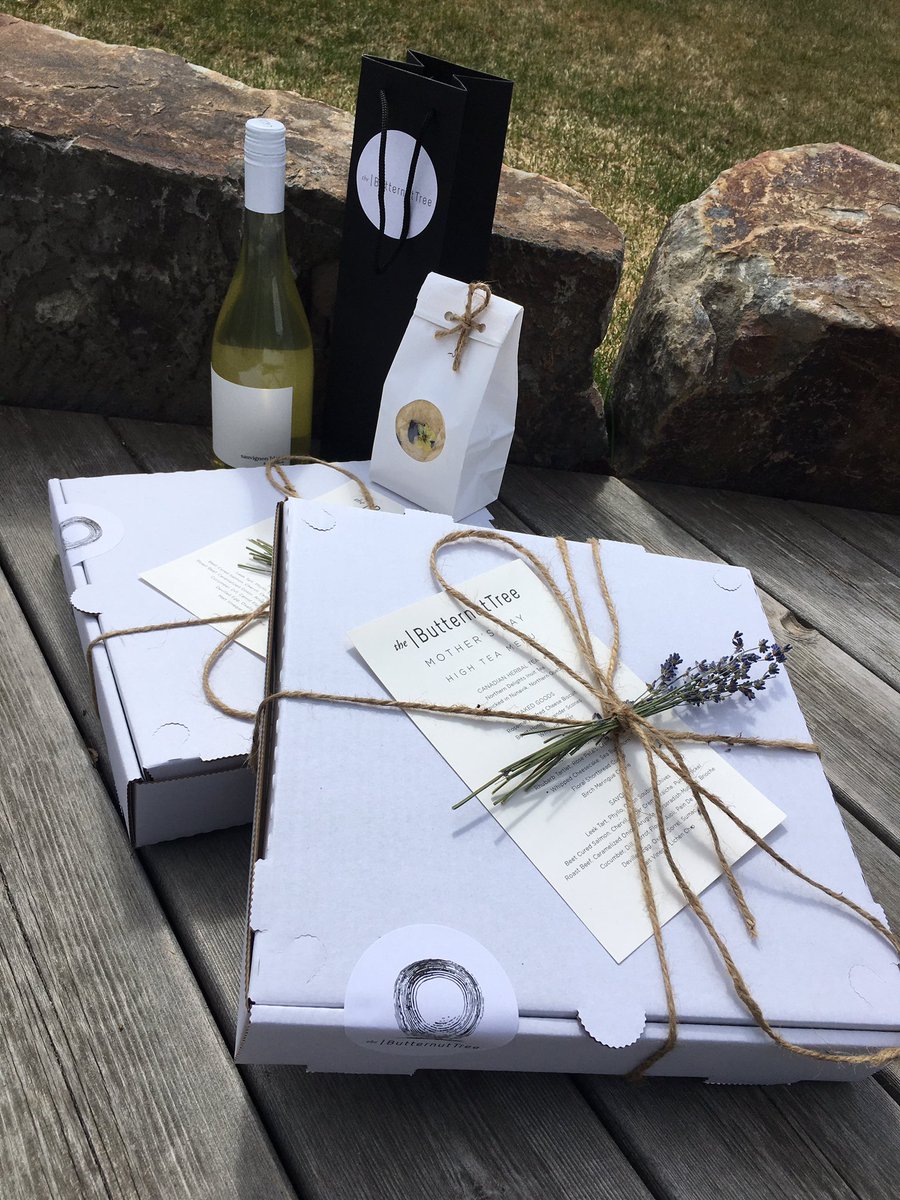 letters_Tim's tweet photo. Just picked up our Mother’s Day boutique goodies #HighTea from @butternut_tree all beautifully made from scratch. #buylocal #yegfood #Yeg Absolutely stunning, thanks #ChefScott & team! https://t.co/sYWATMxQh6