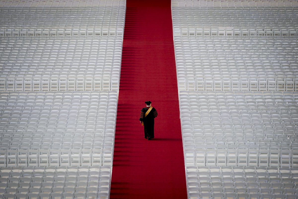 IUBloomington's tweet image. Today, we should have been together. Sitting in the stadium. Waving good-bye. But today was different. 

Instead, we celebrated apart. We celebrated because you kept going. You earned that degree. You did that.

Today, we are so proud of you. We'll see you again. #IUBGrad20