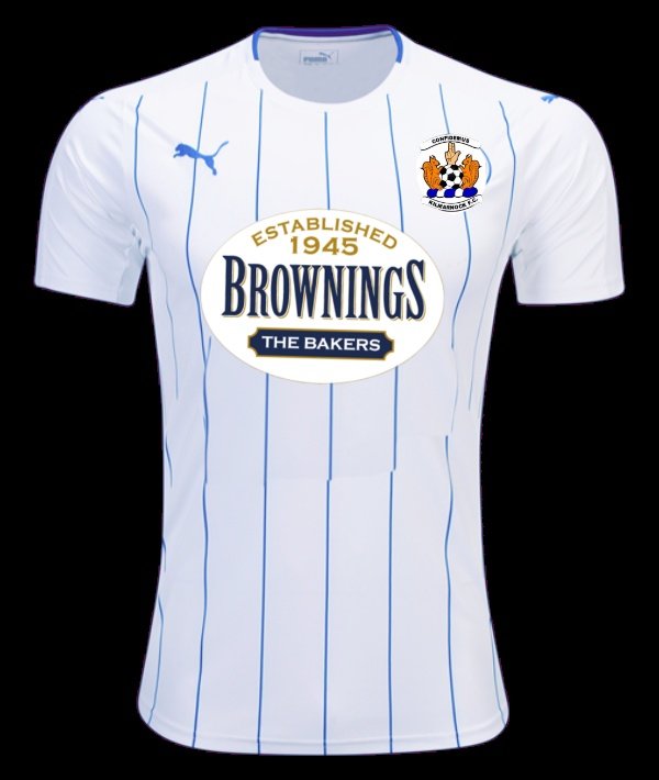 rjgemmell5's tweet photo. Spent 10 minutes knocking these up. Puma wan my favourite. Would maybe sate both those who want stripes and those who fancy a return to an all white shirt. #killiekit #killiekitcomp https://t.co/gbBmiu5BVz