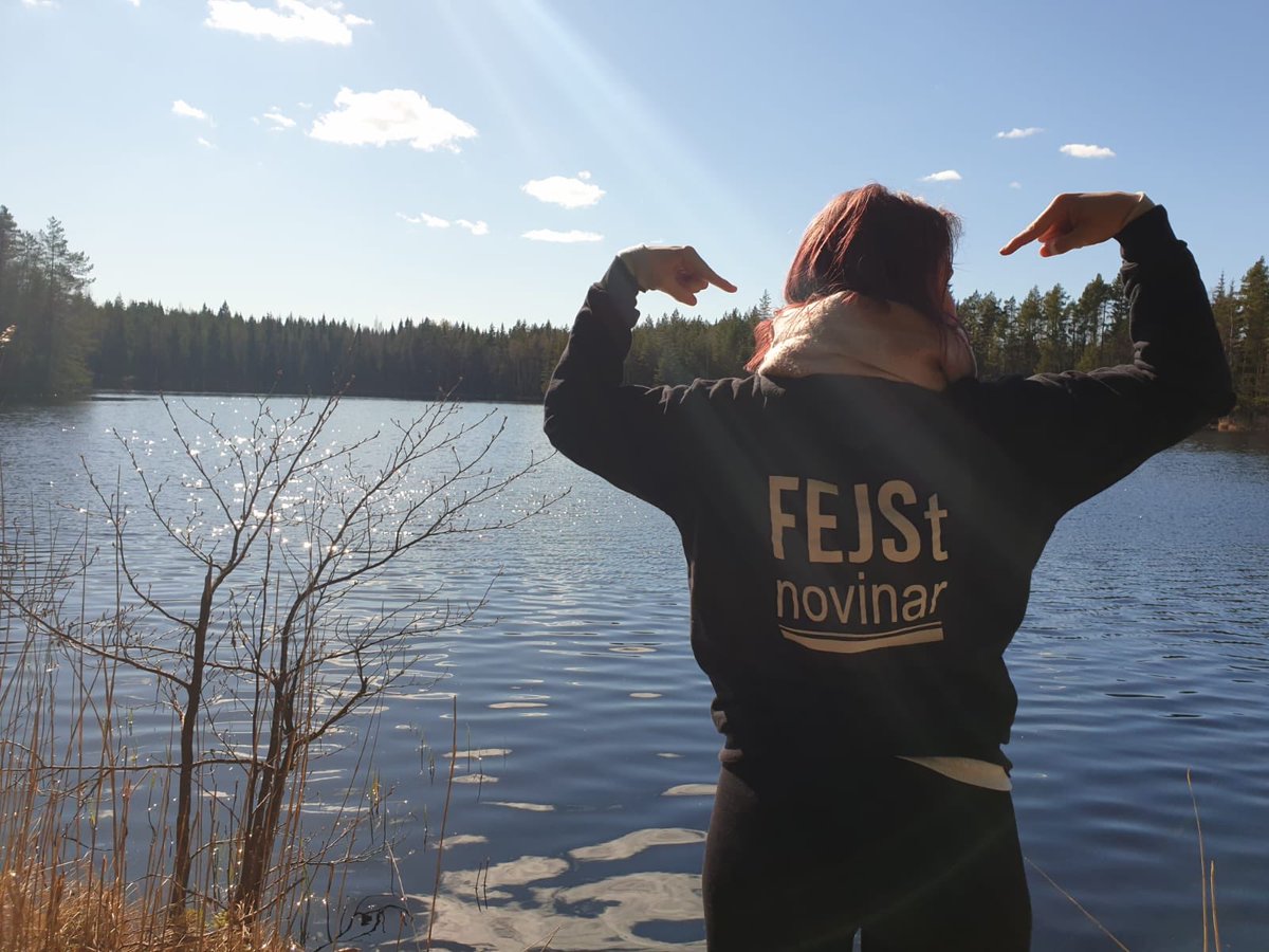 SStrmsnik's tweet image. Finska je čudovita. #Finlandia 

P.S. s sabo sem prinesla majhen košček doma. @FEJS_Si