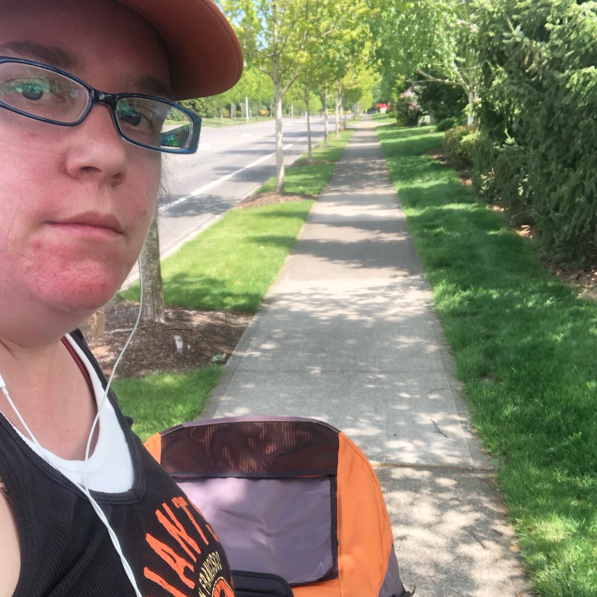 eksidley's tweet photo. I’m a day late, but #IRunWithMaud. It isn’t right that my sons can run without fear and other sons can’t. https://t.co/8dvtqT5QxQ