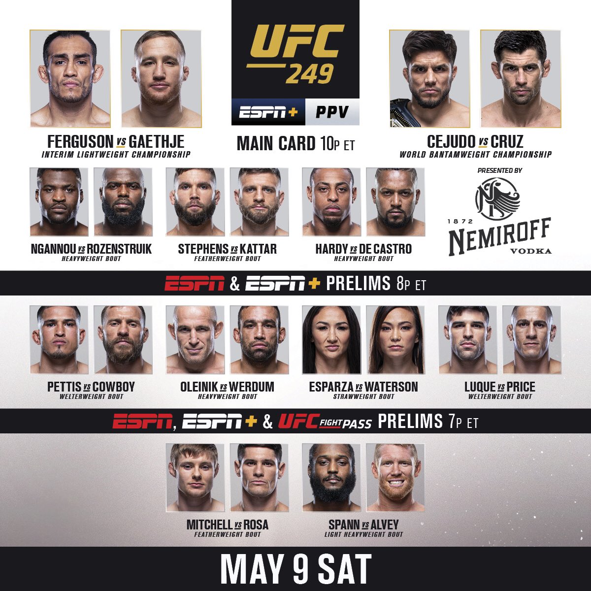 ufc prelims live