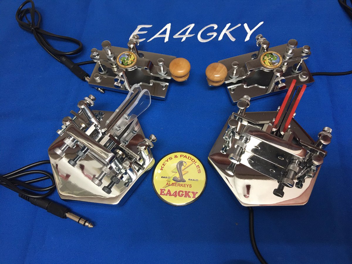 EA4DD_ALBERKEYS's tweet photo. #alberkeys #hexkey #tortukey #hamradio #cwlomejorderadio #radioaficion #radioaficionados #morse #telegrafia #morsecode https://t.co/HtGwXiQSDg