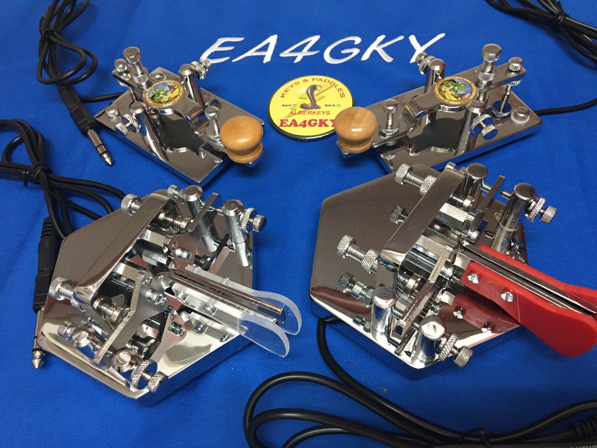EA4DD_ALBERKEYS's tweet photo. #alberkeys #hexkey #tortukey #hamradio #cwlomejorderadio #radioaficion #radioaficionados #morse #telegrafia #morsecode https://t.co/HtGwXiQSDg