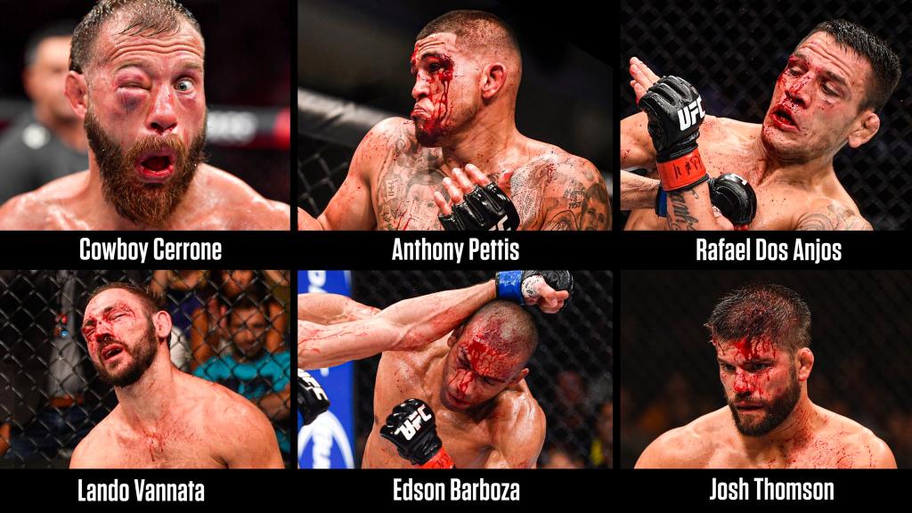 SportsCenter's tweet photo. This is what @TonyFergusonXT has done to his opponents 😳 @espnmma 

Stream #UFC249 tonight on ESPN+ ➡️ https://t.co/HHw0d1bQgj https://t.co/15MfbQ3NSb