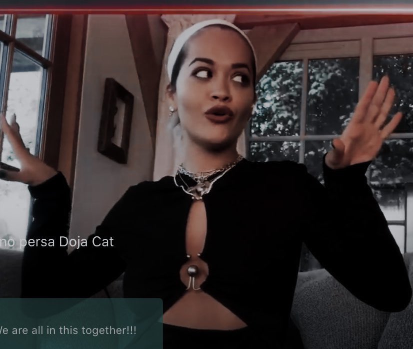 MiaThomson16's tweet photo. Let’s have a party @RitaOra https://t.co/WSpt8jmntC