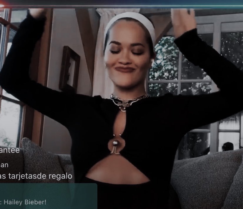 MiaThomson16's tweet photo. Let’s have a party @RitaOra https://t.co/WSpt8jmntC