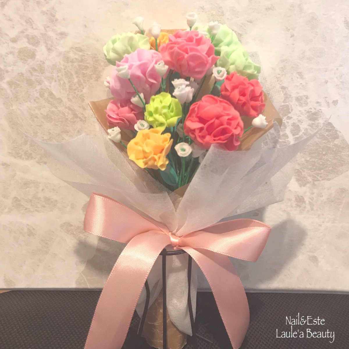 樹脂粘土フラワー