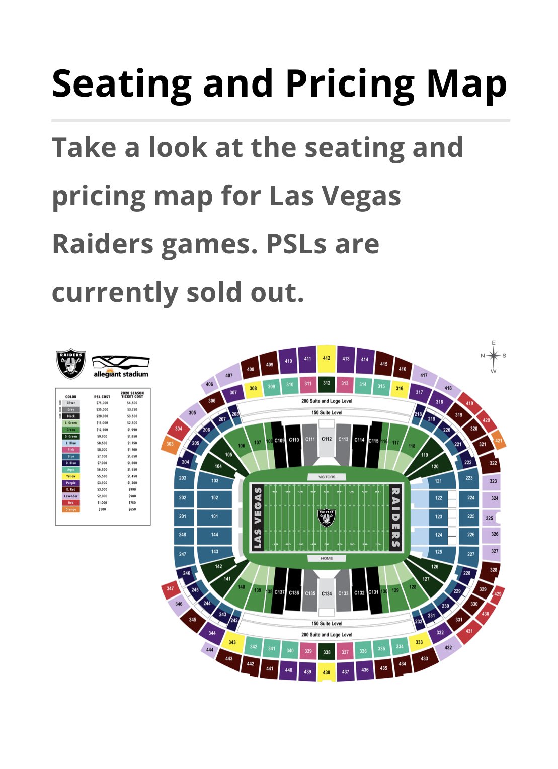 raiders tickets prices