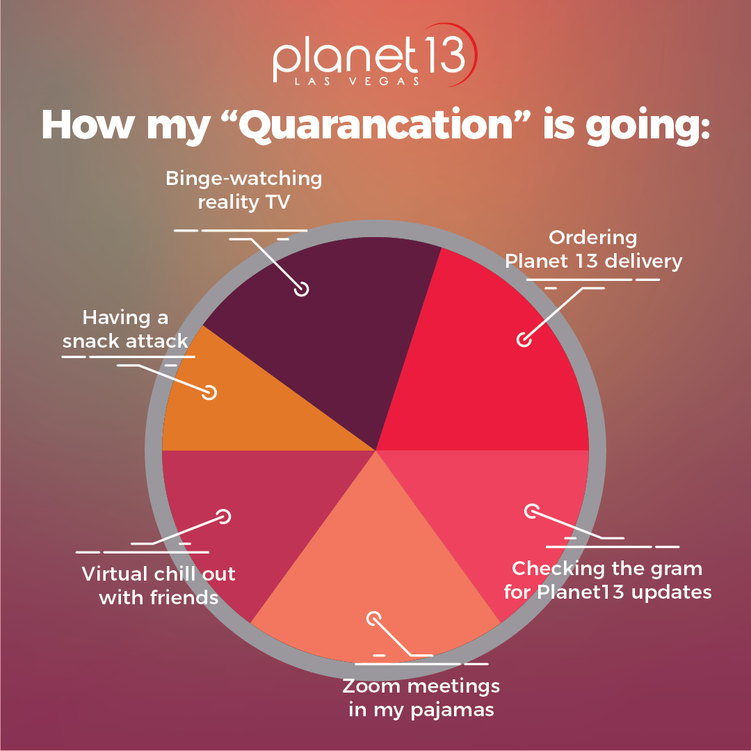 ShopPlanet13's tweet photo. "Quarancation" Day 39103.โ
โ
Anyone else feel the same? Tag a friend who's time at-home looks similar to this! โ
Keep out of reach of children. For use only by adults 21 years of age and older. #Planet13 #ShopPlanet13 #PLTH #Quarancation โ https://t.co/pvhgNFWRTP