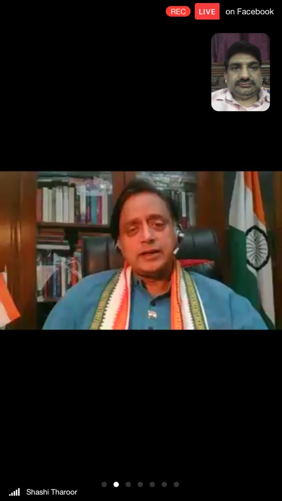 VashistVirendra's tweet photo. #IndianOverseasCongress 
We had an interactive session with honourable Member of parliament Mr #Shashi_Tharoor ji,in presence of our honourable Chairman IOC Mr #Sam_Pitroda ji and many IOC leaders worldwide. https://t.co/klpZZFvVsN