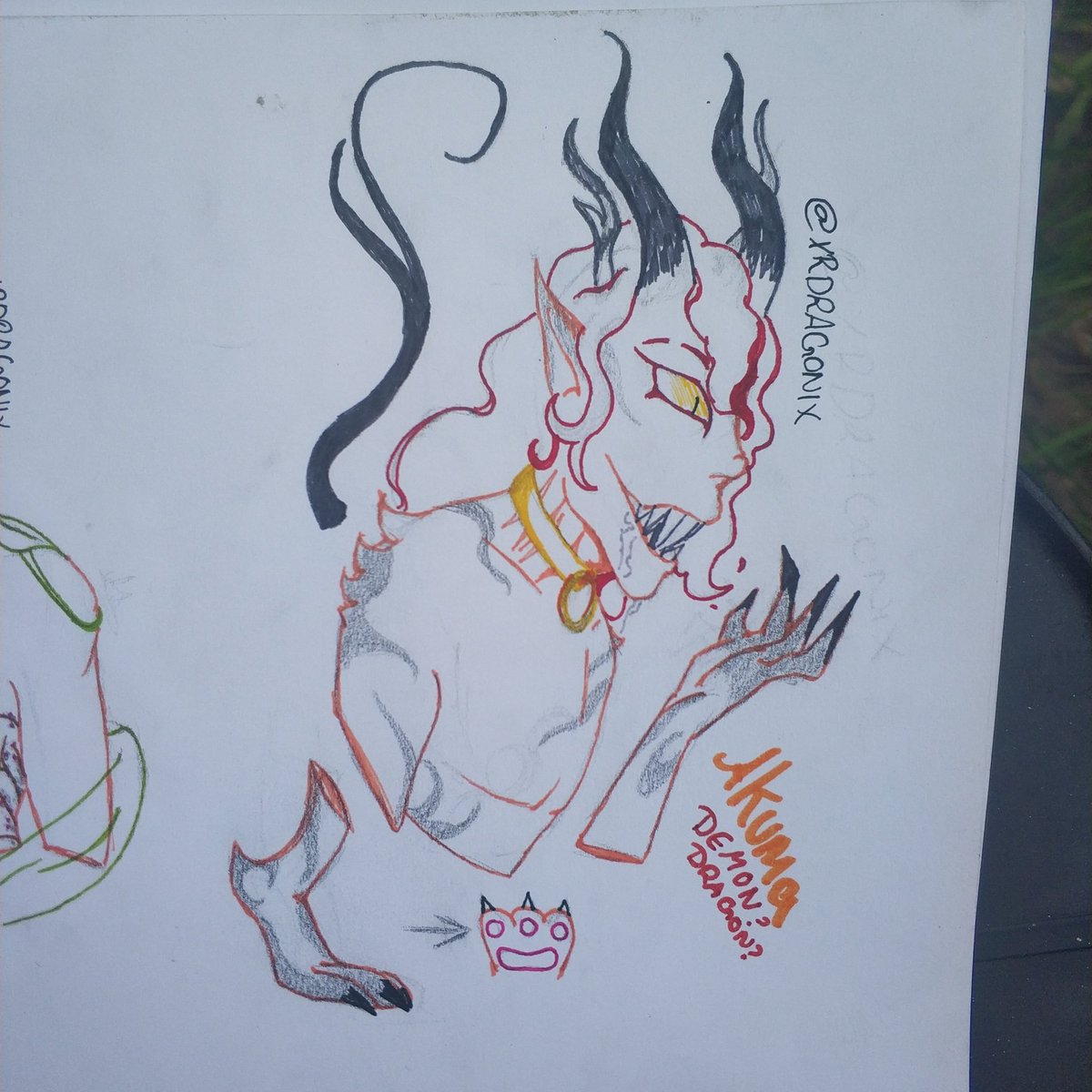 XrDragonix's tweet photo. The long awaited Monster Au! Akuma is mine: others aren't my ocs but are my designs!
#tradtionalart #tradtionaldrawing #demon #dragon #nymph #vampire #monsterau #originalcharacters #AkumaKōun #demonoc #dragonoc #nymphoc #vampireoc #xrdragonix https://t.co/5fqILuI70U