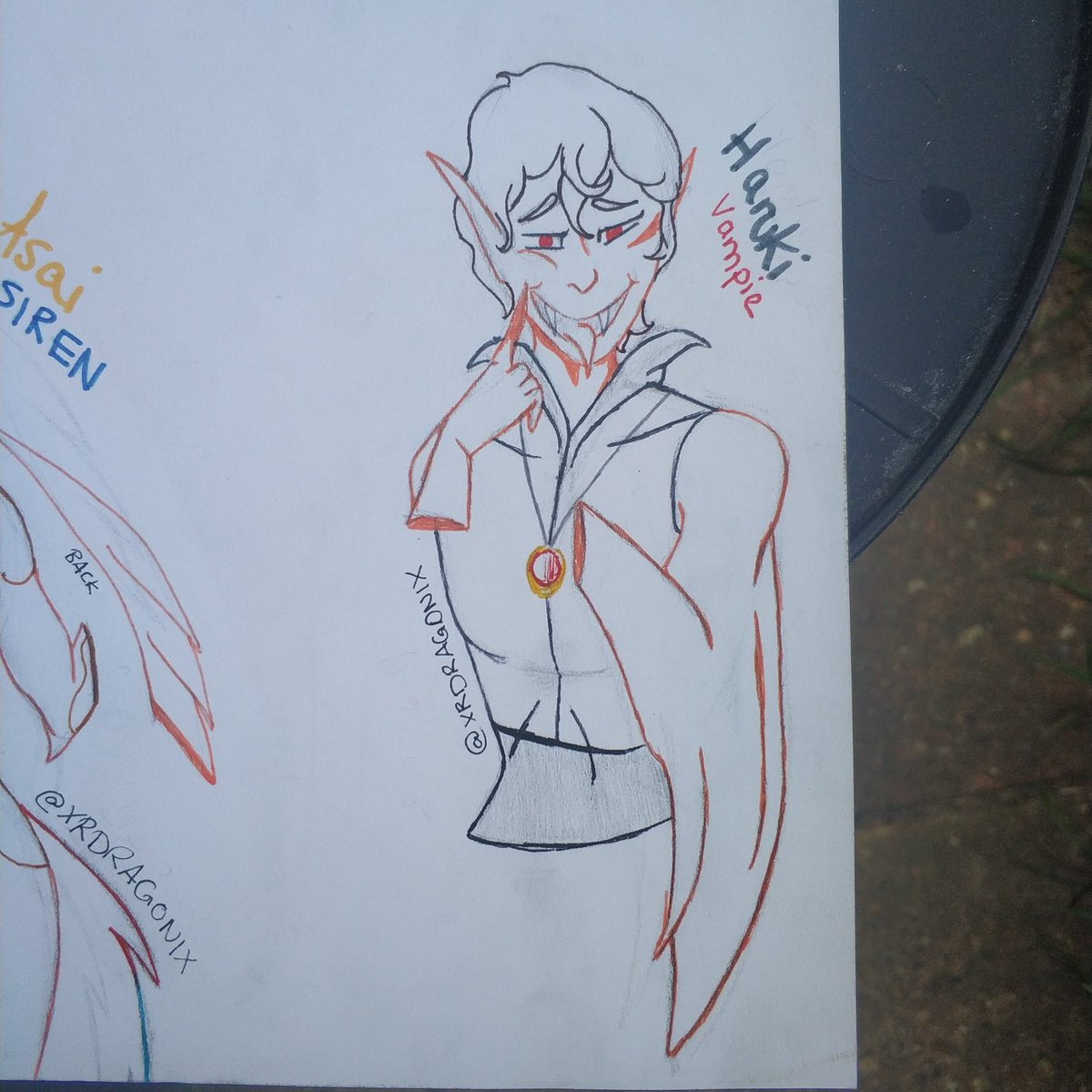 XrDragonix's tweet photo. The long awaited Monster Au! Akuma is mine: others aren't my ocs but are my designs!
#tradtionalart #tradtionaldrawing #demon #dragon #nymph #vampire #monsterau #originalcharacters #AkumaKōun #demonoc #dragonoc #nymphoc #vampireoc #xrdragonix https://t.co/5fqILuI70U