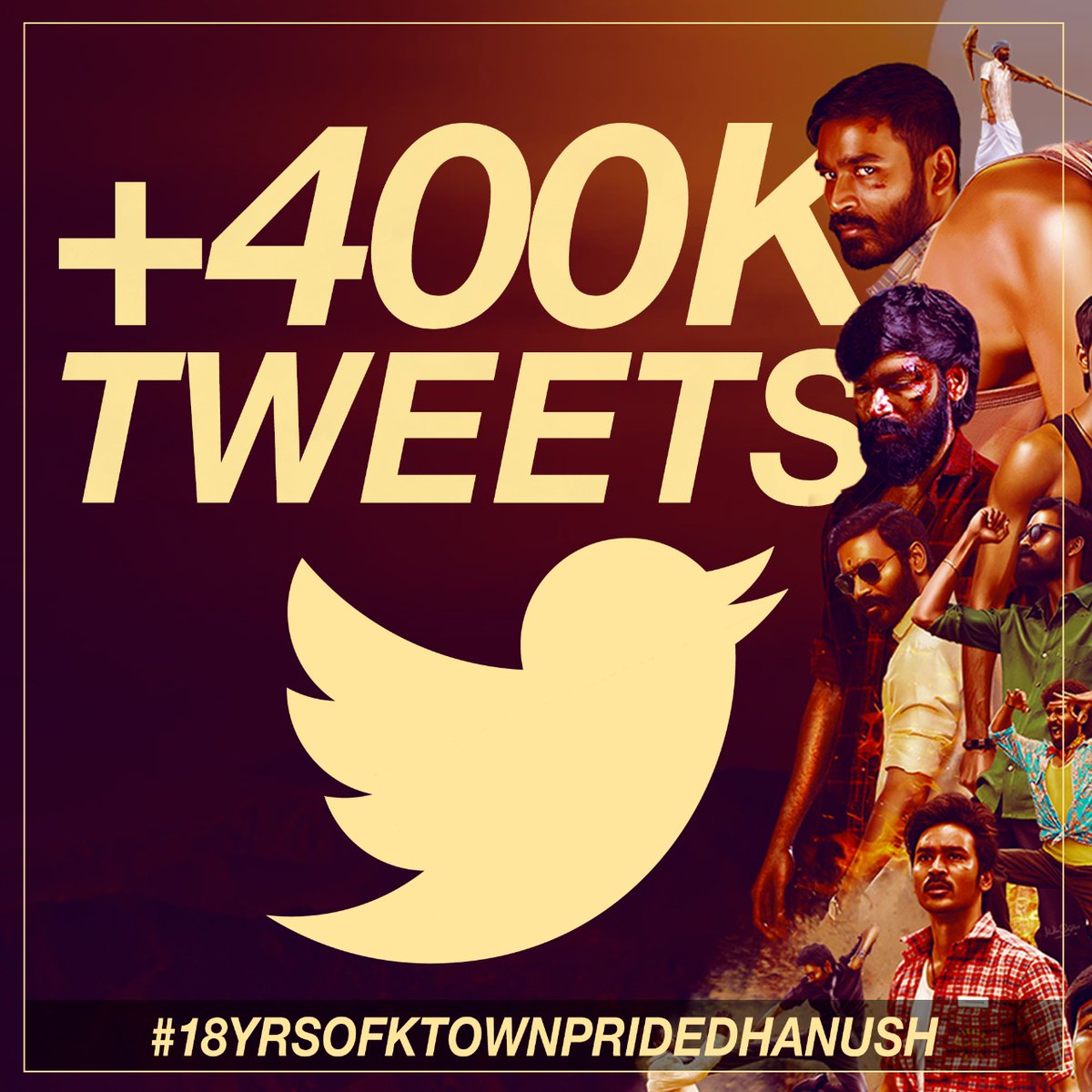 #18YrsOfKTownPrideDHANUSH  <a href="/DirectorS_Shiva/">Subramaniam Shiva</a> <a href="/B_RAJA_/">RAJA B RAJA</a> <a href="/manikingoftuty/">T M MANI KANDAN</a> #TN69DFC @dhanush_chow3