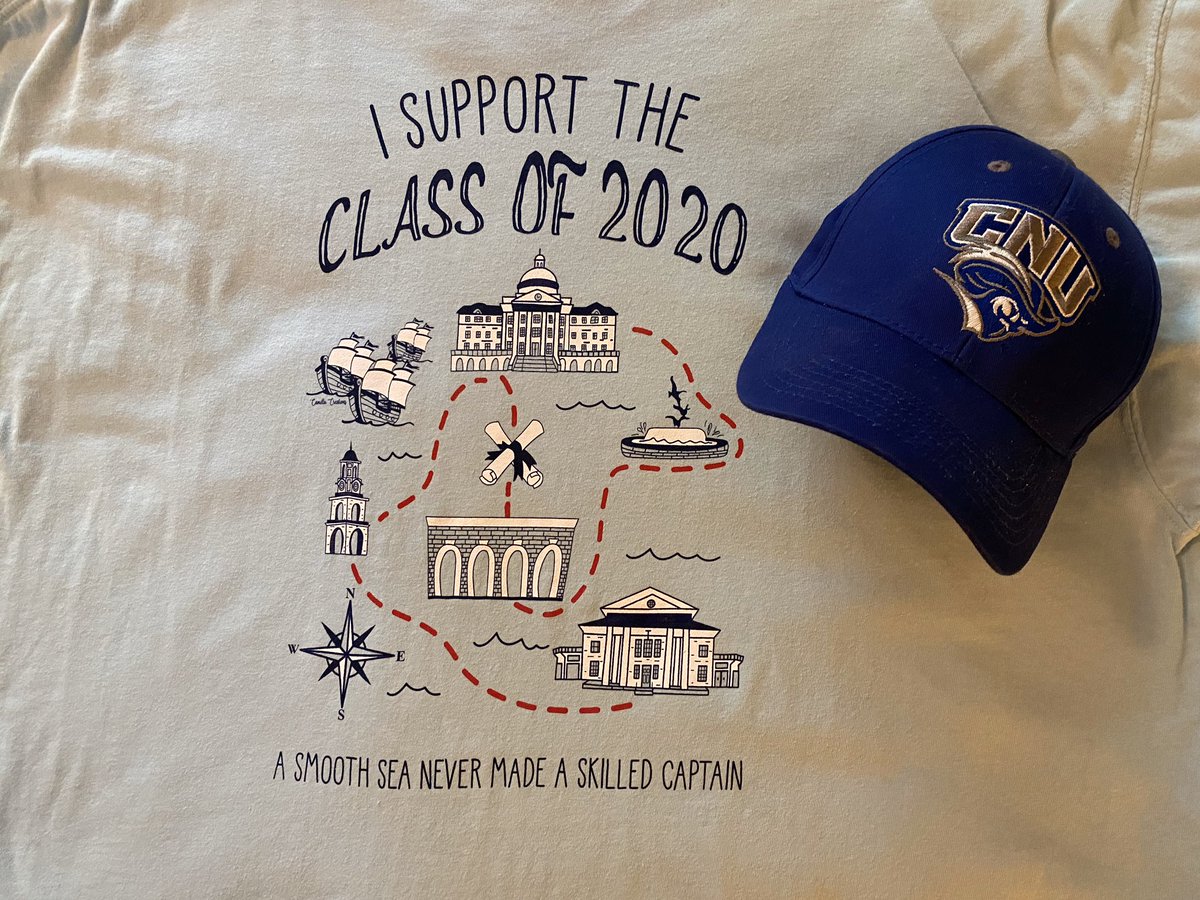 So proud of <a href="/songbird6237/">Maddie Peri</a> who graduates today from #cnu2020 Your hard work has made you a #CaptainforLife