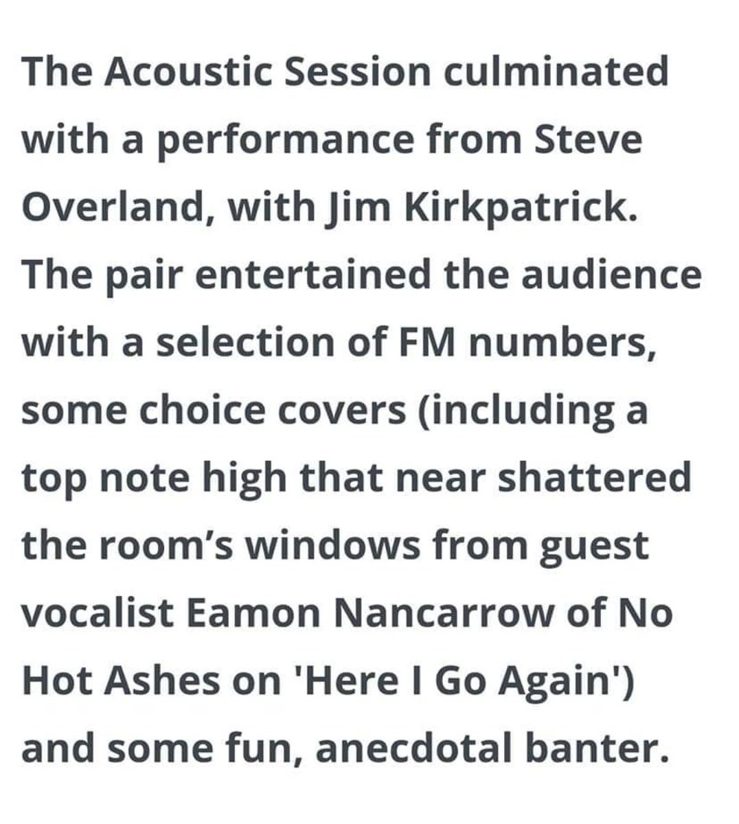 Eamon on the Sunday at Winterstorm with our mates out of FM.
<a href="/FMofficial/">FM</a> <a href="/PlanetRockRadio/">Planet Rock</a> 
<a href="/DenimandBlether/">Denim & Blether blog</a>