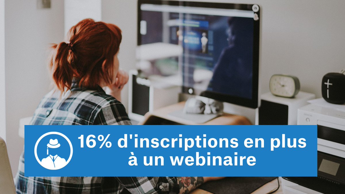 GauthierBUTTEZ's tweet photo. @unbounce a augmenté le nombre d’inscriptions hebdomadaires à ses webinaires de 16%, après avoir effectué un changement extrêmement simple. 😀
🔴 https://t.co/HLUUekAjgw 🔴 

#growthhacking #DigitalMarketing #Marketing #socialmedia #startup #creativitybooster https://t.co/snbudWiJpU