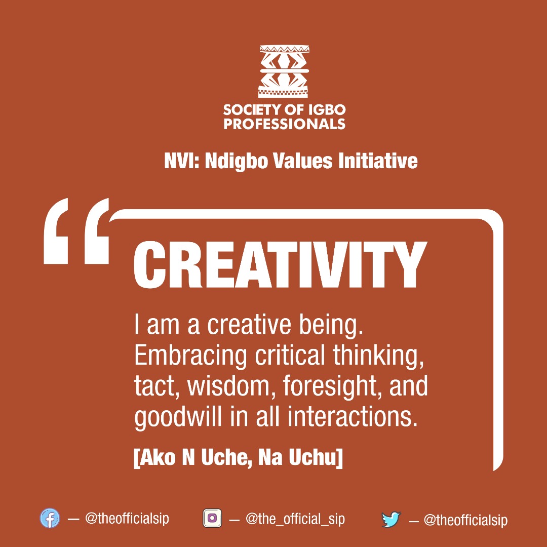 johnieofficial's tweet photo. Our creativity, confidence and wisdom is needed now. #Serealiser #Selbstbetrachtung
#Igboamaka
@theofficialsip
#Nduka
#OnyeAghanaNwanneYa
#Igwebuike
#SocietyofIgboProfessionals
@MbaiseTopseed
#SIP https://t.co/mXQxy27q5c