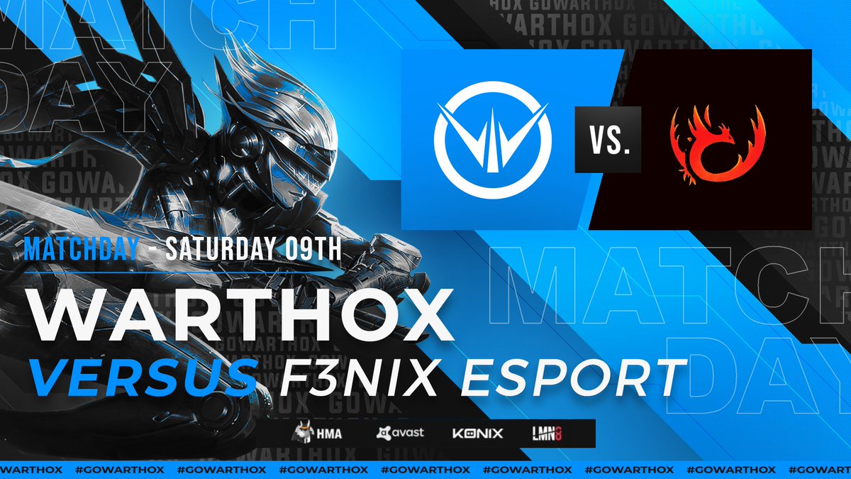 WARTHOX's tweet photo. Retrouvez prochainement notre équipe #LeaguesOfLegends en demi-finale de la #QuartzCup versus @F3nixEsport 🔥
🔴https://t.co/vCiUzsJVNB
#GoWarthox ⚫️🔵 https://t.co/1Cl1jRQitC