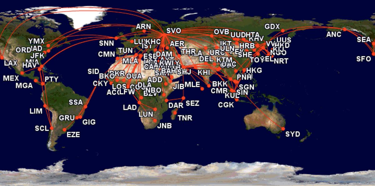 AngeloinLisbon's tweet image. @aeroflot flew here in early 96.
#flightmap #aeroflot #heyday