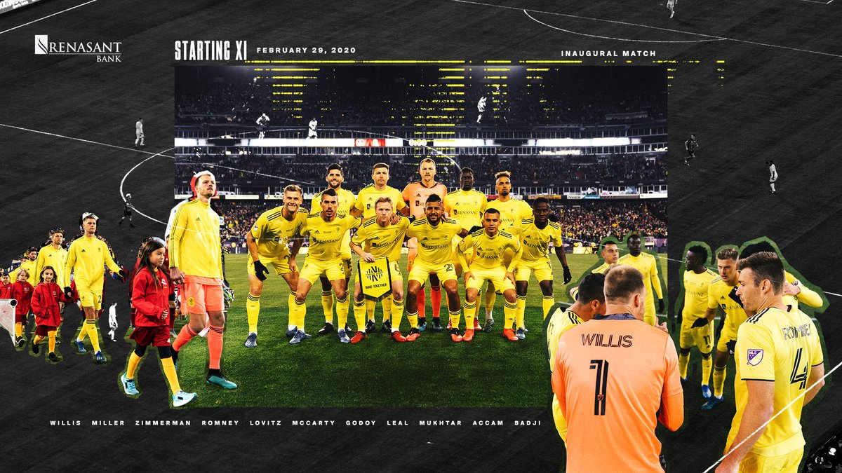 Nashville Sc A Historic Starting Xi For A Historic Night We Re Live On Foxnashville With The Encore Pres By Renasant Kickoff Is Just Around The Corner Everyonenside T Co F9yiyvcp9b