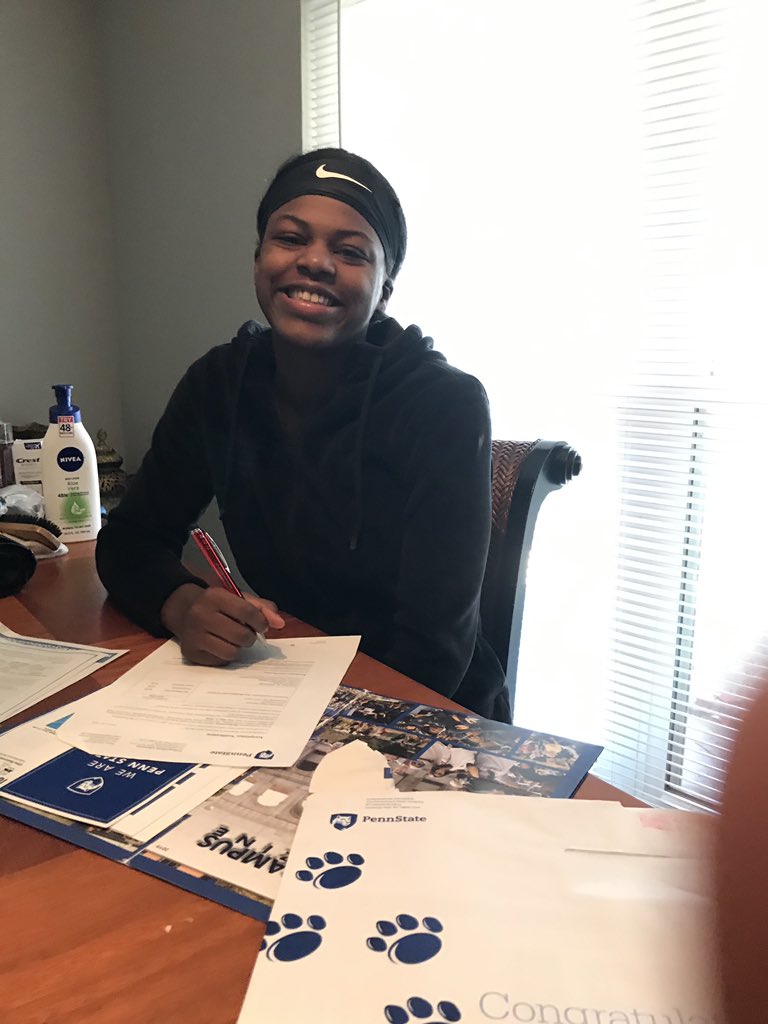 We welcome one of our class of 2020 Erineisha Grant