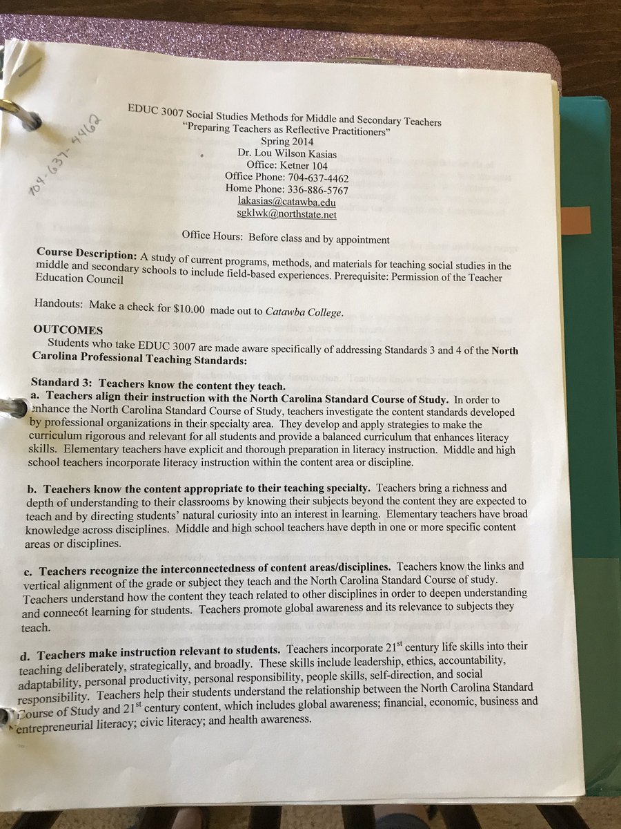 Found some golden oldies while cleaning today. I’m so grateful for the teacher education program <a href="/CatawbaCollege/">Catawba College</a>. I was well prepared and given unending support!