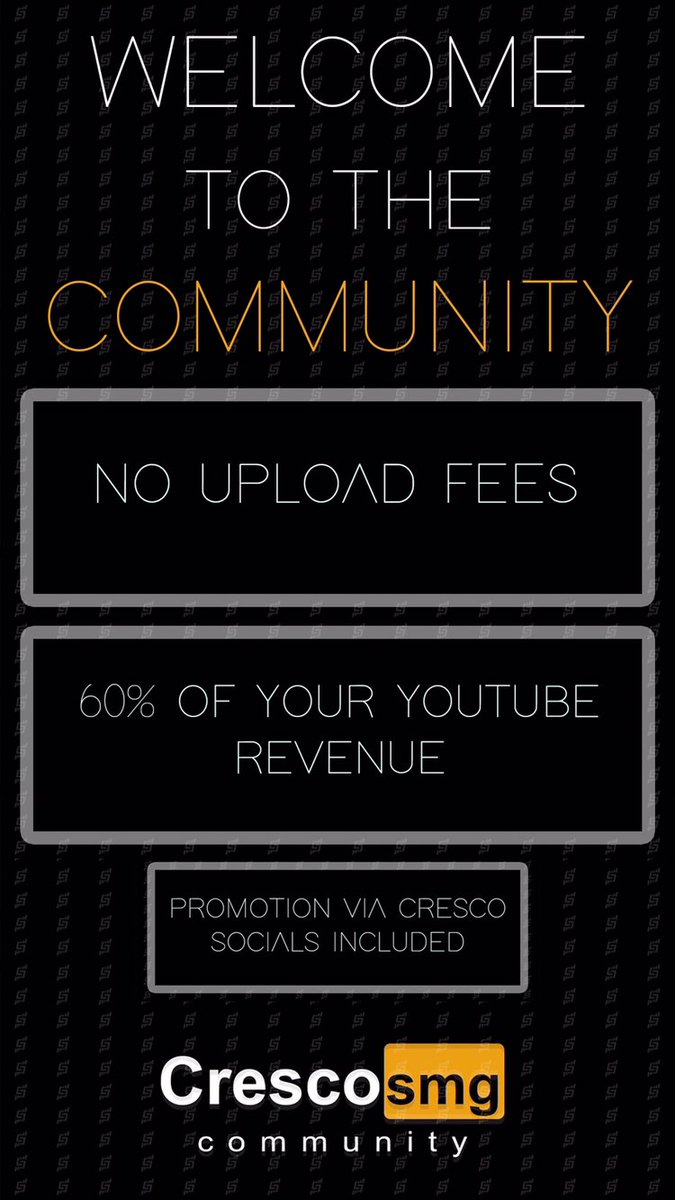 CrescoSMG's tweet image. Welcome! ✊💯 #GameChanger