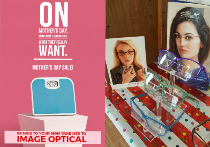 Imageoptical1's tweet image. On Mother’s Day, moms don’t always get what they really want. That&apos;s why you need to take her to Image Optical in beautiful Del Rio, Texas and you always be a Superstar! 
#ImageOpticalDelRioTexas #ILoveGlassesPlainAndSimple #ImageOptical1 #delriotx
