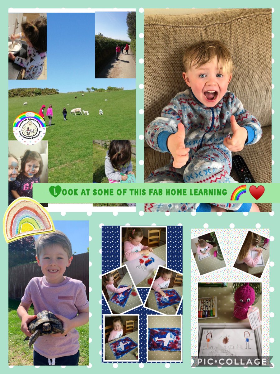 Penclawdd's tweet photo. 🌟 Look at some of this weeks fabulous home learning 🌟. #Pencstaysafe #Penchomelearning #Penccomm🌈♥️ 🌈♥️ https://t.co/3oDDq6kTKA
