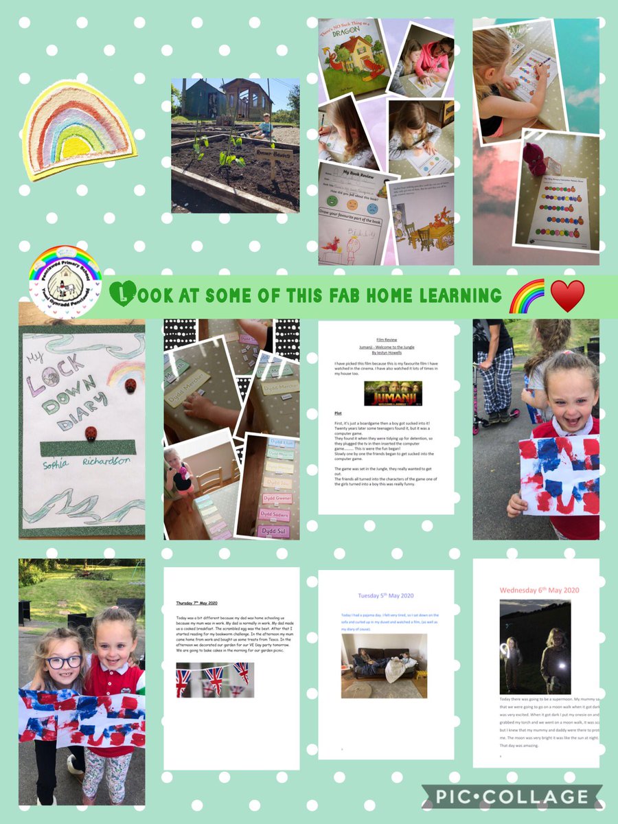 Penclawdd's tweet photo. 🌟 Look at some of this weeks fabulous home learning 🌟. #Pencstaysafe #Penchomelearning #Penccomm🌈♥️ 🌈♥️ https://t.co/3oDDq6kTKA